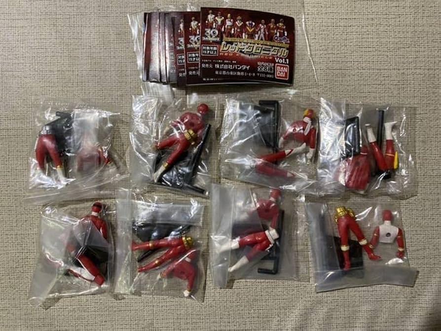 2006年スーパー戦隊ヒーローギャラリー レッドクロニクル全8種ゴレンジャー 2006年スーパー戦隊ヒーローギャラリー レッドクロニクル全8種